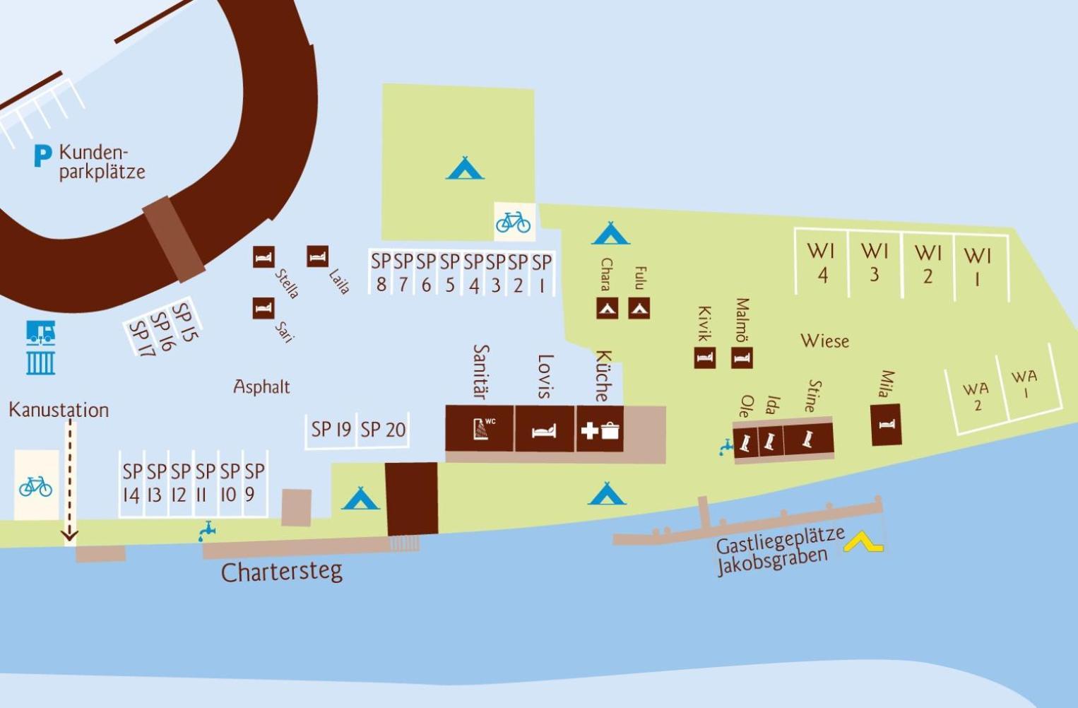 Wassersportzentrum Alte Feuerwache 勃兰登堡 外观 照片